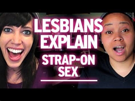 strap on lesbian|How to use a strap